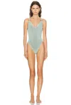 Bond Eye Ring Elena 2.0 One Piece Swimsuit In Blue