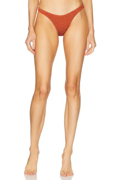 Bond Eye Scene Brief Bikini Bottom In Orange