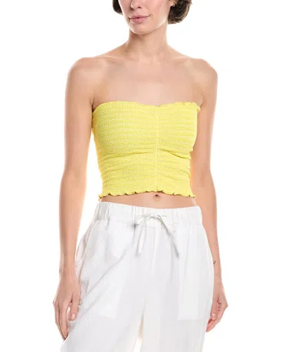 Bond-eye Swim Dara Top/skirt In Yellow