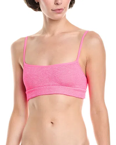 BOND-EYE SWIM BOND-EYE SWIM STRAP SAINT CROP BIKINI TOP