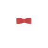 Bond Eye Textured Bikini Top In Red