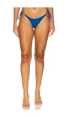 Bond Eye Tie Side Vista Brief Bikini Bottom In Lake