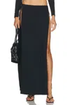 Bond Eye Wynn Maxi Skirt In Blue