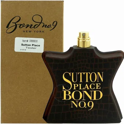 Bond No.9 Men's Sutton Place Edp Spray 3.4 oz (tester) Fragrances 888874055797