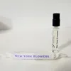 Bond No.9 New York Flowers /  Edp Spray Vial 0.05 oz (1.7 Ml) In Amber / Green