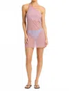 Bondeye Amelia Mini Dress In Sunbaked Stripe In Multi
