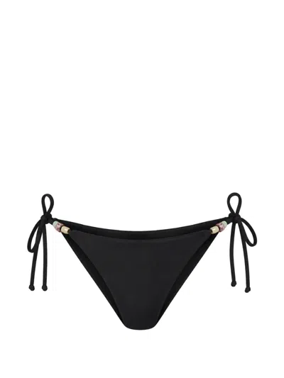Bondeye Anali Bikinihöschen Mit Perlen In Black