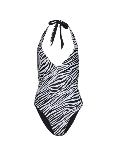 Bondeye Andrea Zebra-print Swimsuit In Animal Print