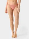Bondeye Anisha Brief Bikini Bottom In Shell Lurex In Multi