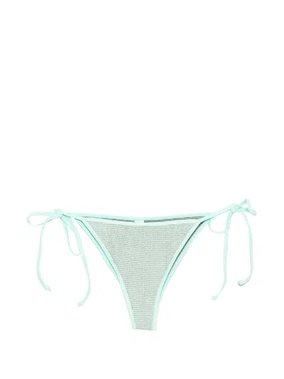 Bondeye Anisha Side-tie Bikini Bottoms In Blue