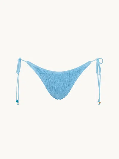 Bondeye Beaded Tie Side Vista Brief Cloud Blue
