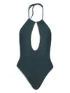 Bondeye Bisou Swimsuit In Bt Gre Bottle Green Lurex