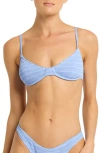 Bondeye Bond-eye Gracie Stripe Underwire Balconette Bikini Top