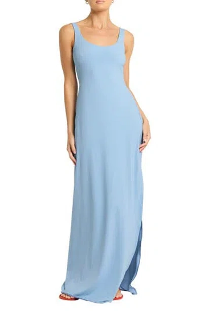 Bondeye Bond-eye Lucia Maxi Dress In Blue