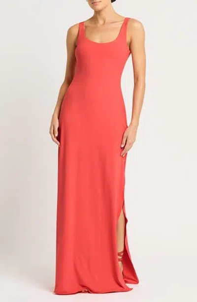 Bondeye Bond-eye Lucia Maxi Dress In Orange