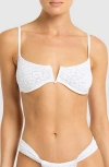 Bondeye Bond-eye Nora Underwire Bikini Top In White