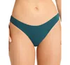 Bondeye Bond-eye Siara Hipster Bikini Bottom In Petrol Blue/forest