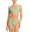 Bondeye Bond-eye Scout Crop Bikini Top In Bermuda Lurex