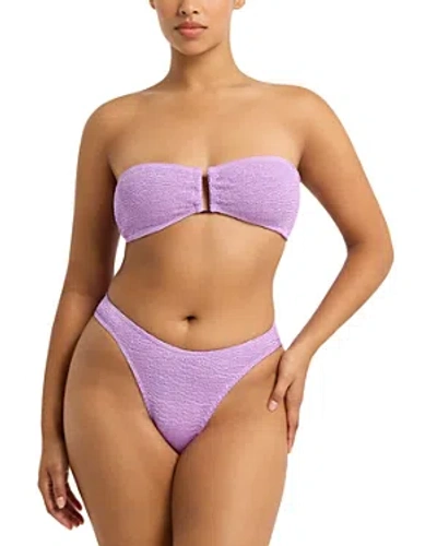 Bondeye Bond-eye Sign Bikini Bottom In Purple