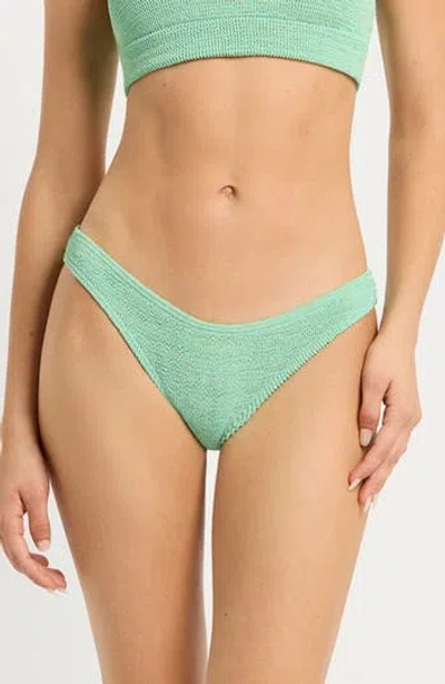Bondeye Bond-eye Sign Bikini Bottoms In Bermuda Lurex