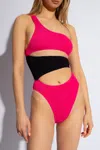 Bondeye Bound By Bond-eye Splice Rico Cutout One-shoulder One-piece Swimsuit In Pink