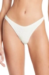 Bondeye Bound By Bond-eye Sinner Bikini Bottoms In Optic White