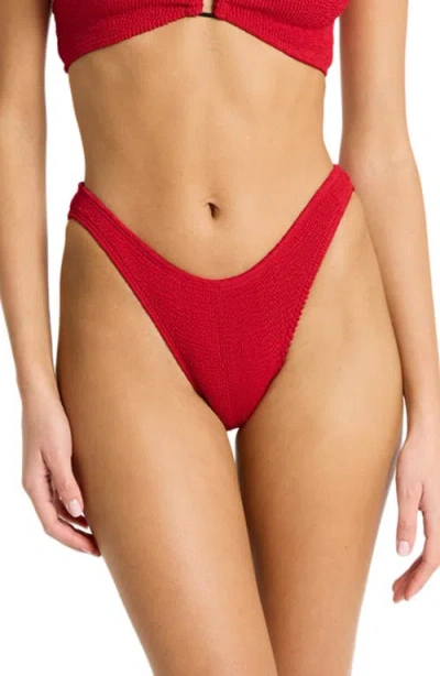 Bondeye Bound By Bond-eye Sign Bikini Bottoms In Red