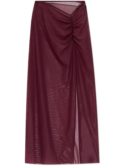 Bondeye Claudia Skirt In Red