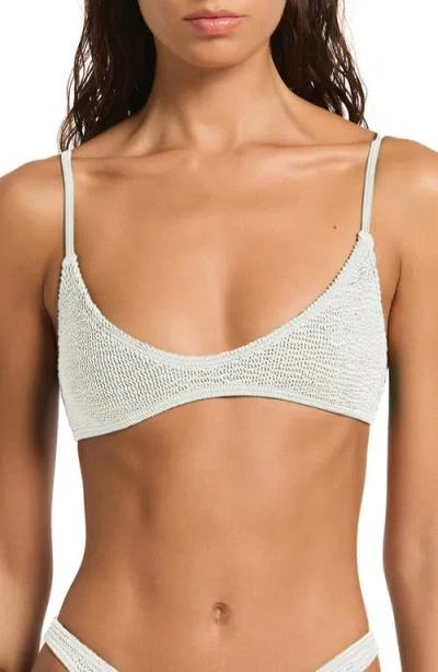 Bondeye Bond-eye Edwards Crop Bikini Top In White