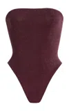 Bondeye Fane One-piece Swimsuit In Brown