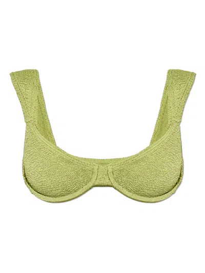 Bondeye Georgia Bikini Top In Green