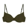 Bondeye Gracie Balconette In Khaki Eco
