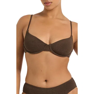 Bondeye Bond-eye Gracie Underwire Balconette Bikini Top In Multi
