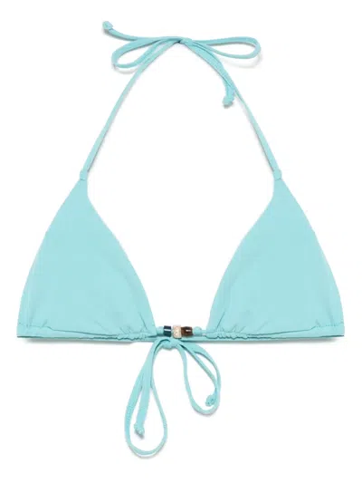 Bondeye Indi Bikini Top In Blue