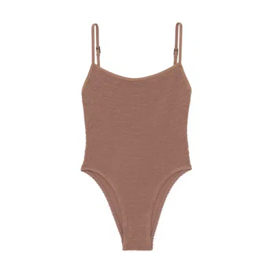 Bondeye Low Palace One-piece In Brown