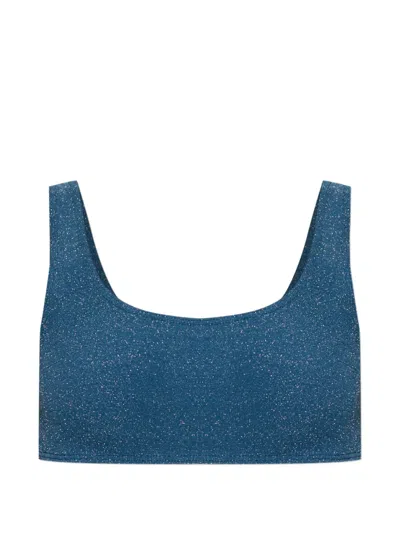 Bondeye Malibu Bikini Top In Blue