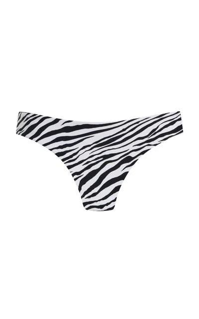 Bondeye Bond-eye Reversible Ora Bandeau Bikini Bottoms In Black
