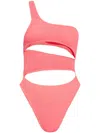 Bondeye Rico One-shoulder Swimsuit In Pink