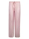 Bondeye Riley Wave-print Drawstring Trousers In Multi