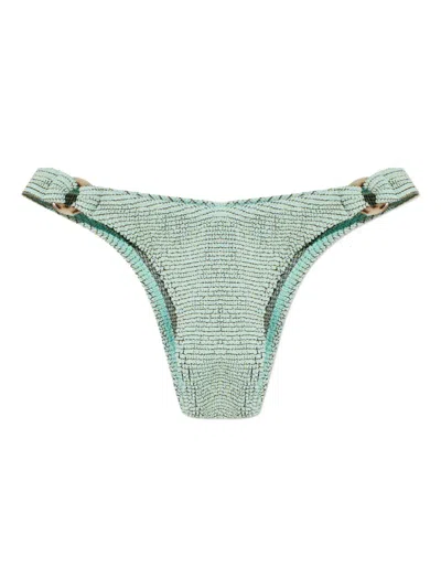 Bondeye Ring Scene Bikini Bottom In Green