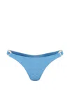 Bondeye Ring Textured Bottoms In Blue
