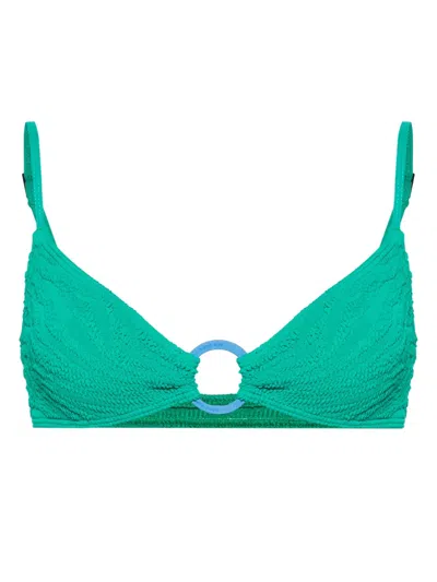 Bondeye Rng Lissio Bikini Top In Green
