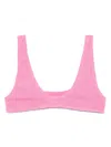 Bondeye Scout Bikini Top In Pink