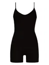 Bondeye Seersucker Bodysuit In Black