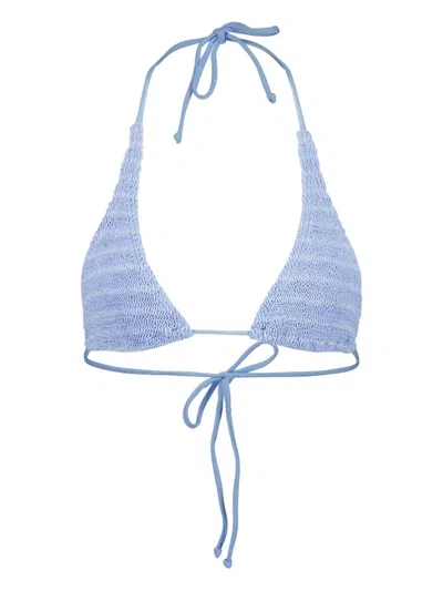 Bondeye Sofie Bikini Top In Blue