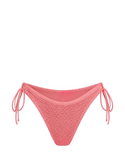 Bondeye Sonali Crinkle-texture Bikini Briefs In Animal Print