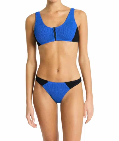 Bondeye Splice Scout Top In Cobalt/black In Multi