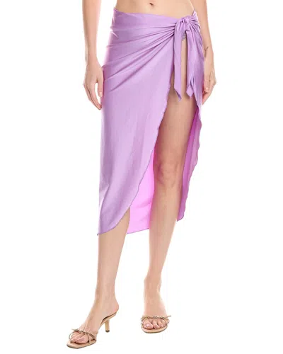 Bond-eye Swim Jinx Maxi Sarong In Purple