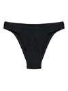 Bondeye Textured Bikini Bottom In Black