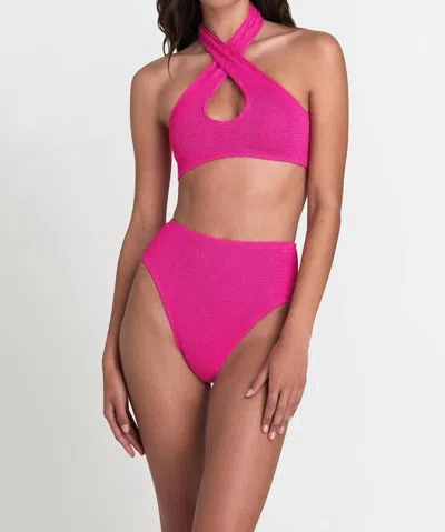 Bondeye Women's The Palmer Brief In Bright Pink